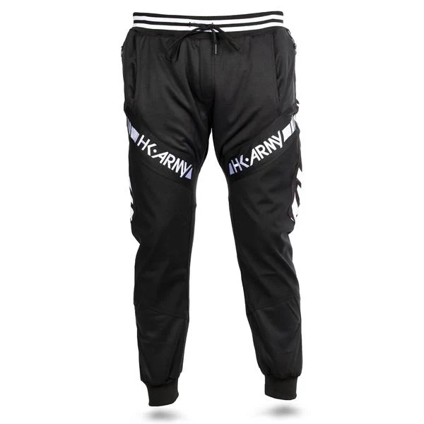 HK Army TRK Jogger Retro Stripe Pants - Black - Image 5