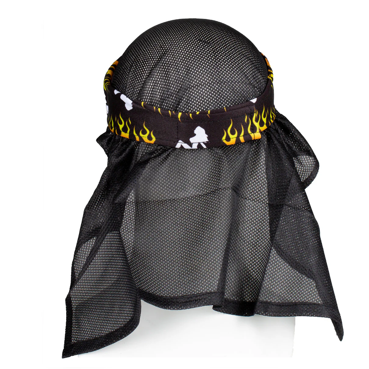 HK Army Trucker Orange Headwrap - Image 2