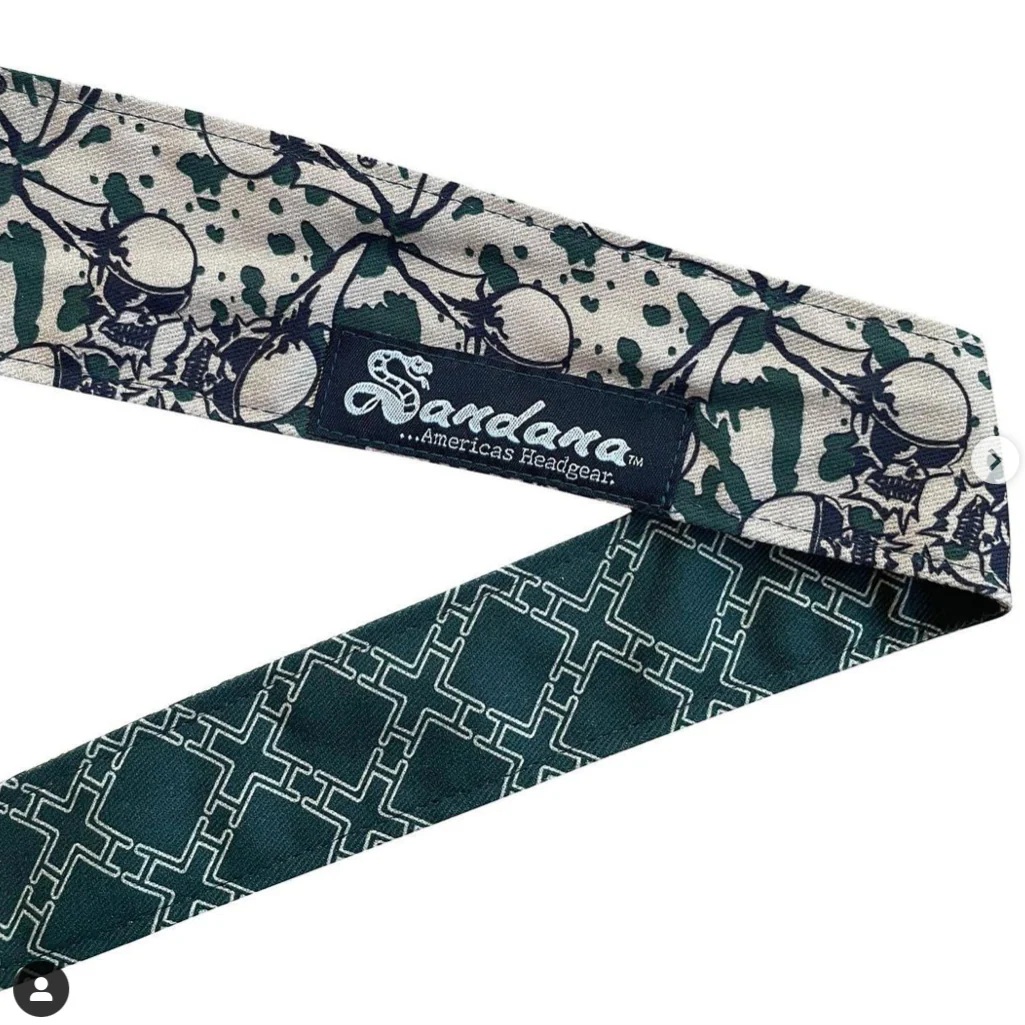 Hormesis/Sandana "Collaborator" Headband - Tan/Olive (NO BOX) - Image 2