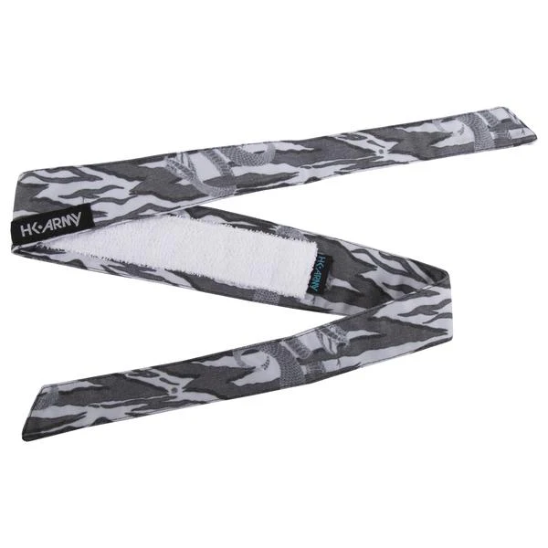HK Army Hostilewear Vintage Headband - Snakes Gray - Image 2