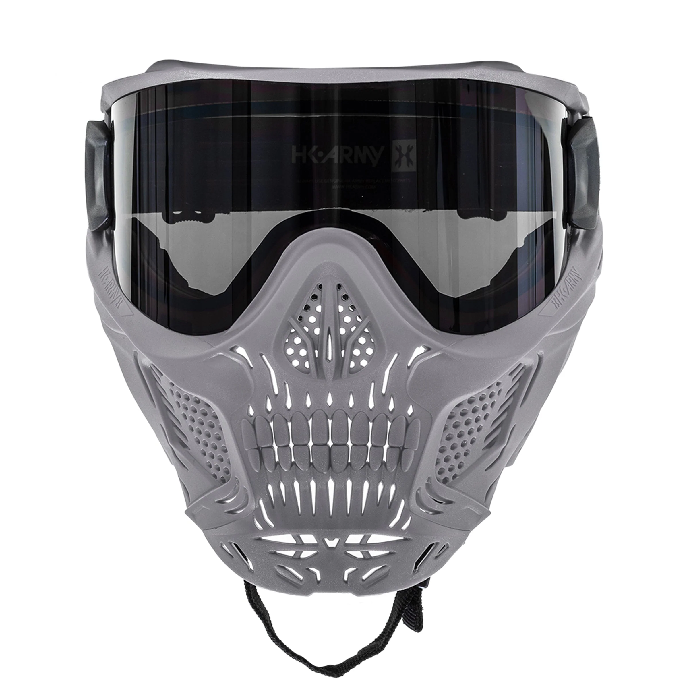 HSTL Skull Goggle - "Tombstone" - Grey w/Smoke Lens - Image 2