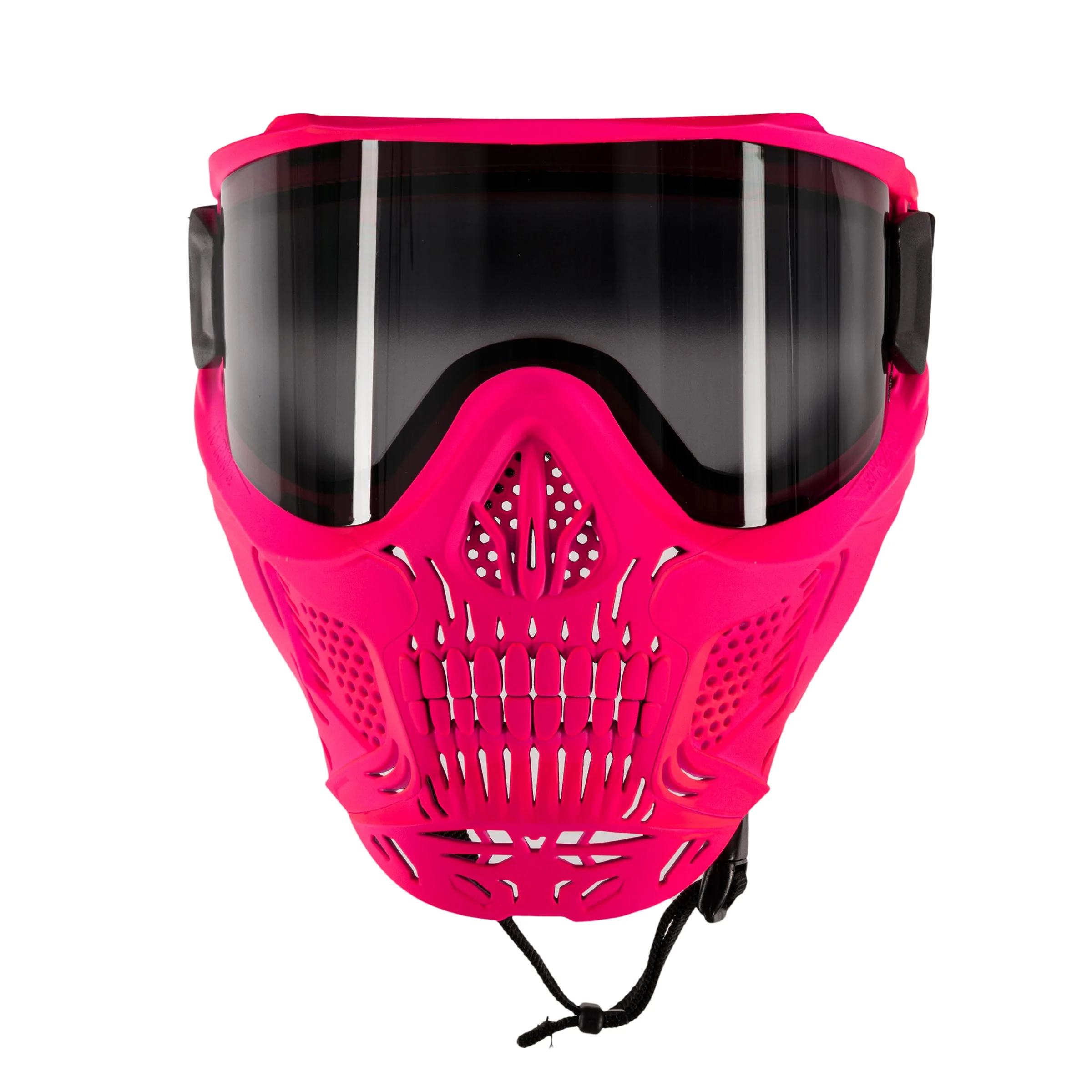 HSTL Skull Goggle - Neon Pink w/Smoke Lens - Image 3