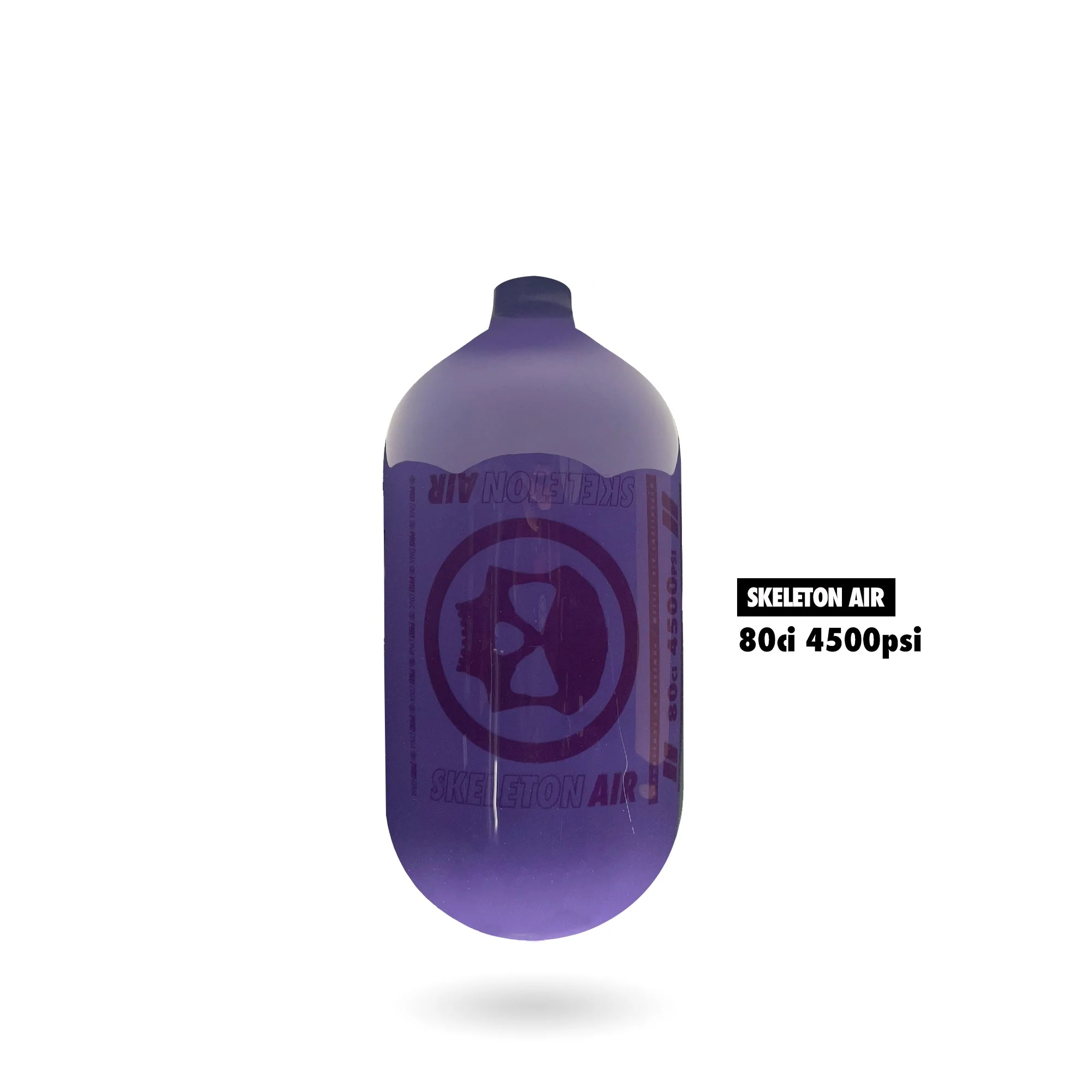 INFAMOUS AIR Hyperlight Paintball Tank - BOTTLE ONLY - Purple - 80CI / 4500PSI - Image 2