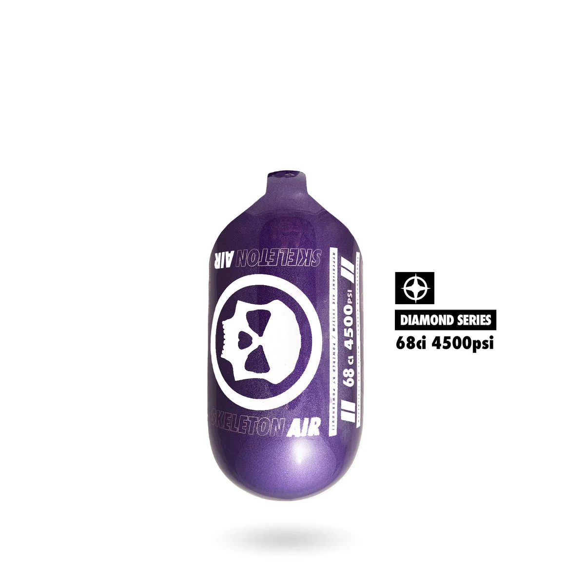 Infamous "DIAMOND SERIES" SKELETON AIR HYPERLIGHT AIR TANK - BOTTLE ONLY - 68/4500 - Image 6