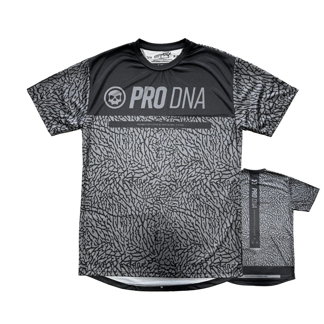 Infamous DryFit Tech T-Shirt - Pro DNA Elephant Print (Black)