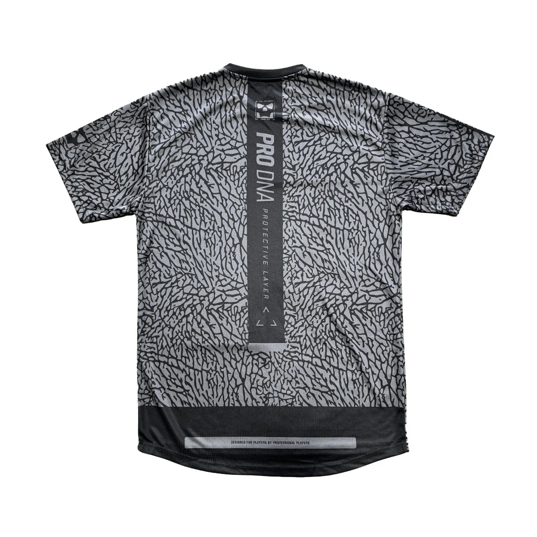 Infamous DryFit Tech T-Shirt - Pro DNA Elephant Print (Black) - Image 2