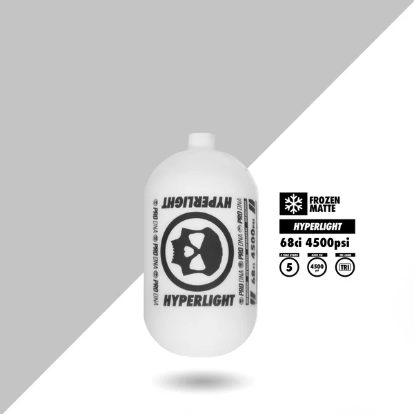 Infamous "Frozen Matte" Hyperlight Paintball Tank - 68/4500 BOTTLE ONLY - Image 7