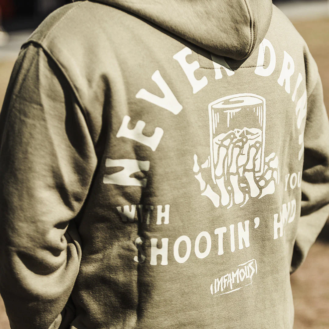Infamous Heavy-Weight Hoodie - Shooting Hand - Image 4