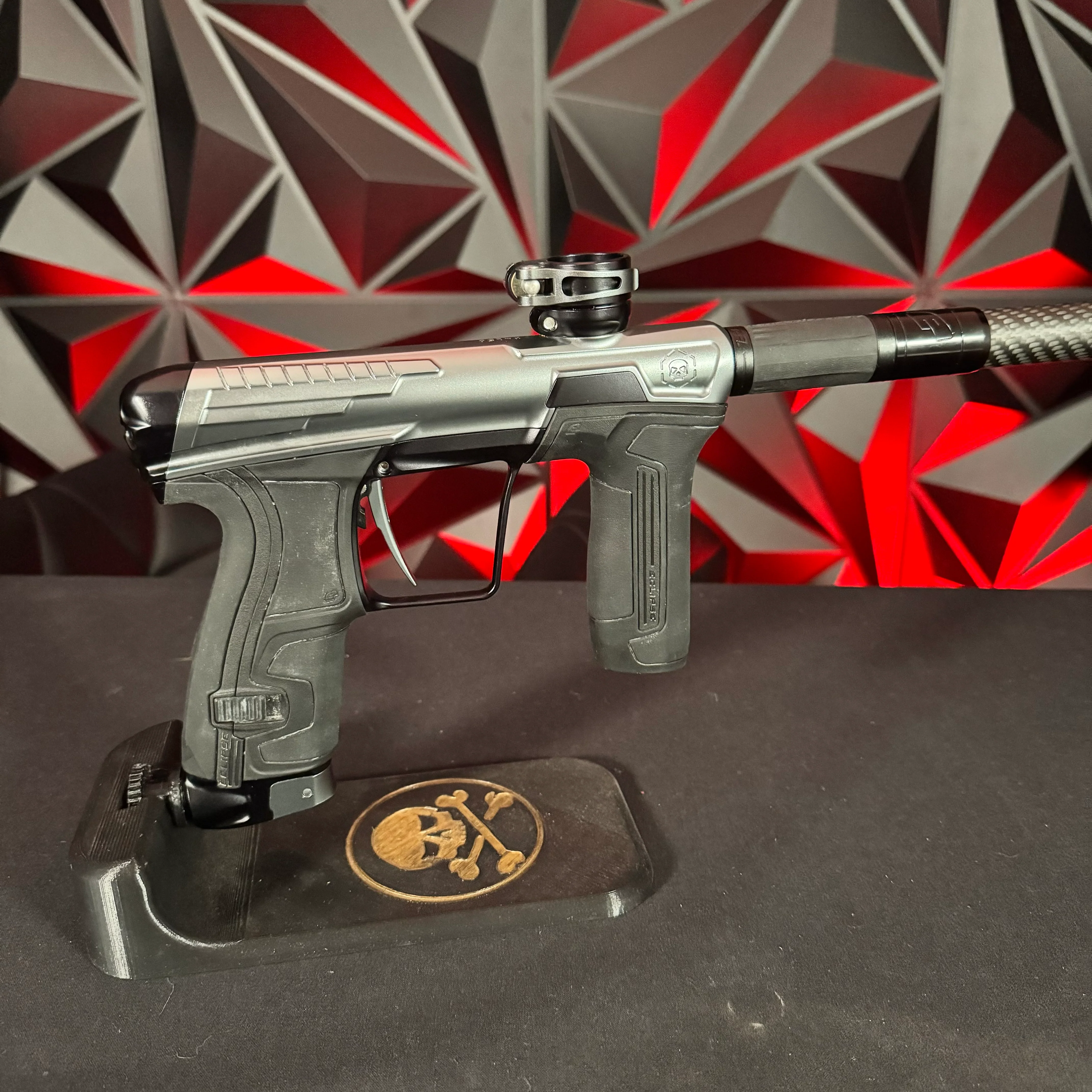 Used Planet Eclipse/Infamous CS2 Paintball Gun - Pewter/Black - Image 2