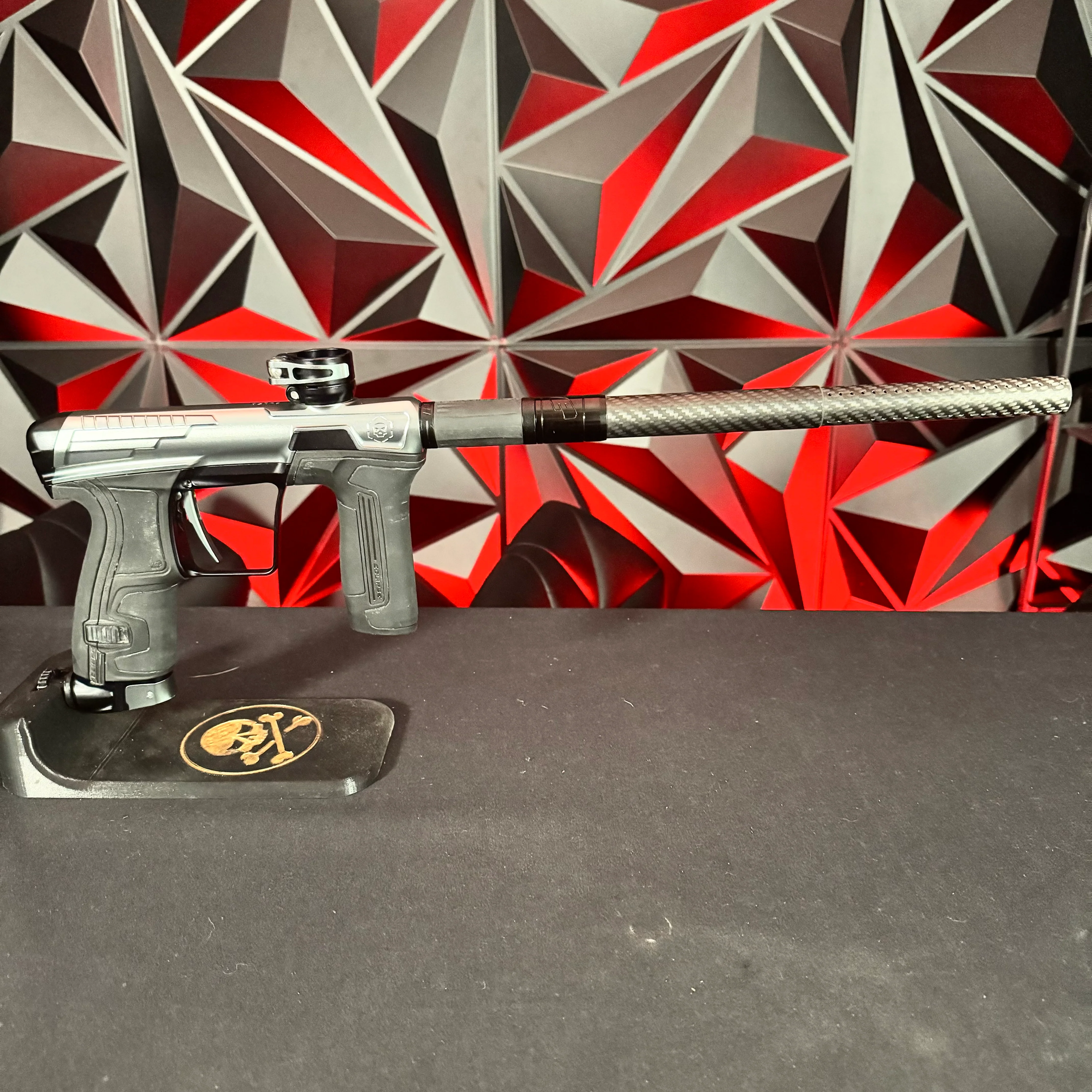 Used Planet Eclipse/Infamous CS2 Paintball Gun - Pewter/Black - Image 6