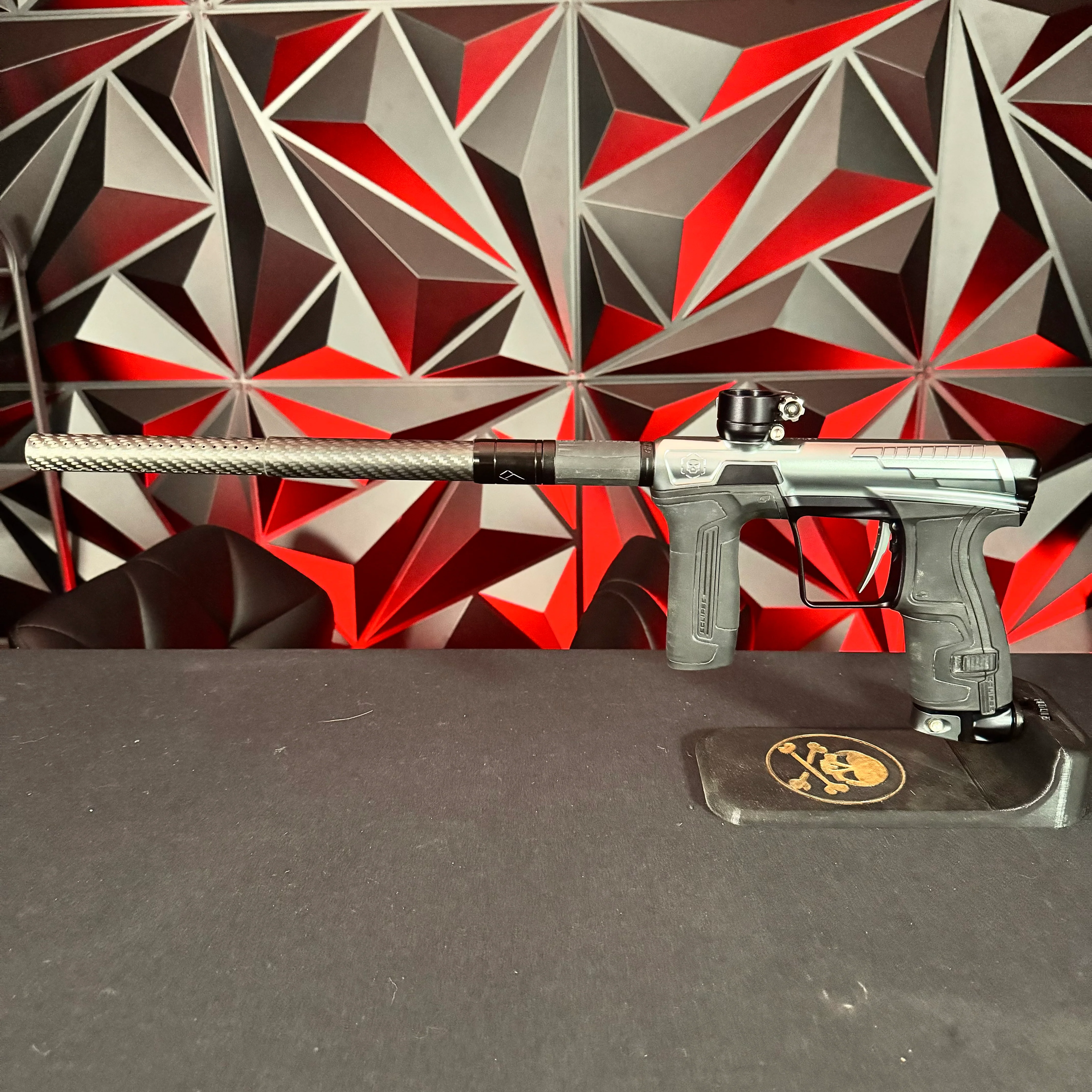 Used Planet Eclipse/Infamous CS2 Paintball Gun - Pewter/Black - Image 7
