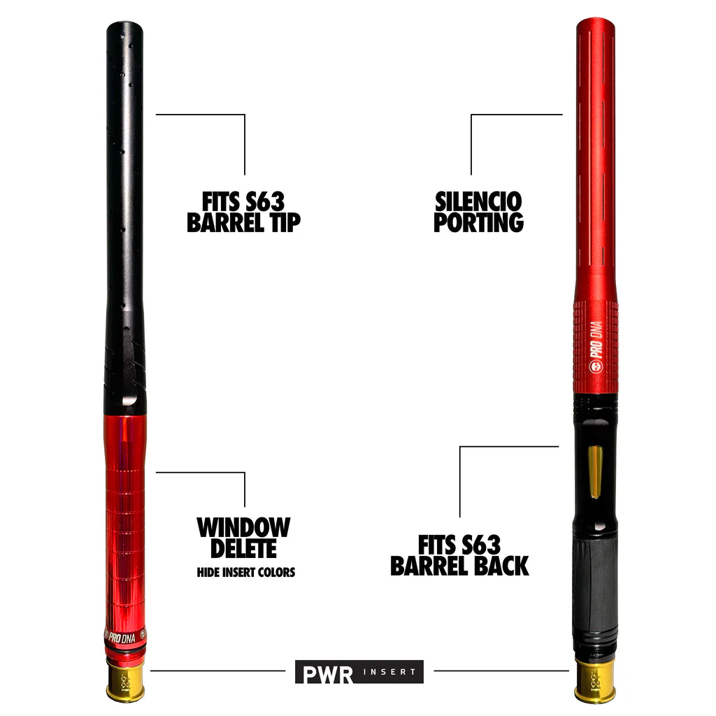 Infamous SILENCIO™ POWER GRIP BARREL BACK (S63 AND PWR COMPATIBLE) - Image 2