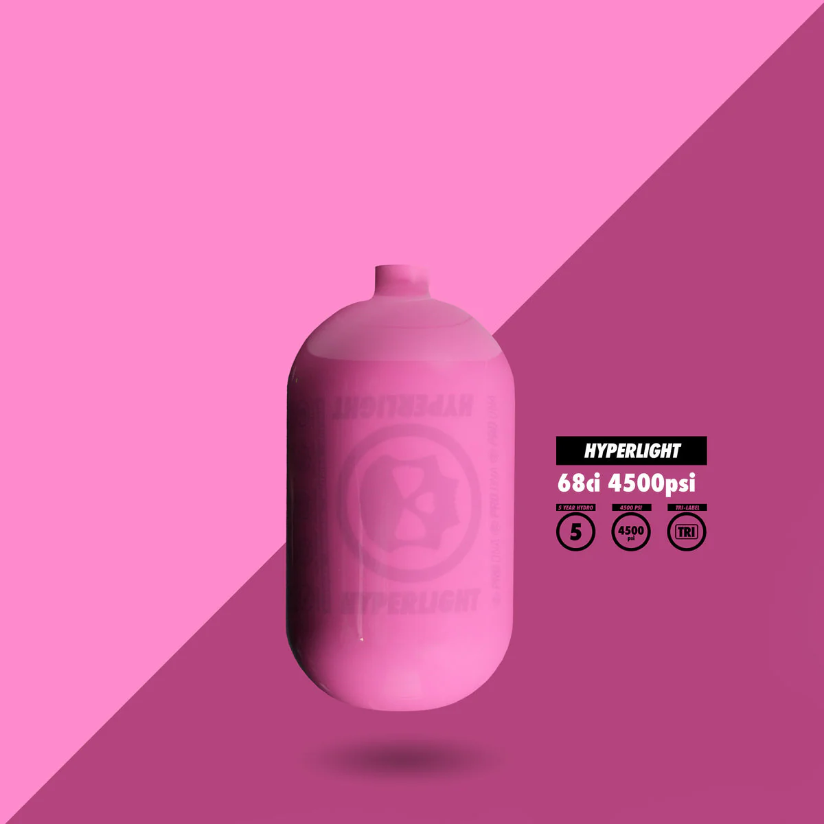 Infamous Skeleton Air Hyperlight Paintball Tank - 68/4500 BOTTLE ONLY - Image 5