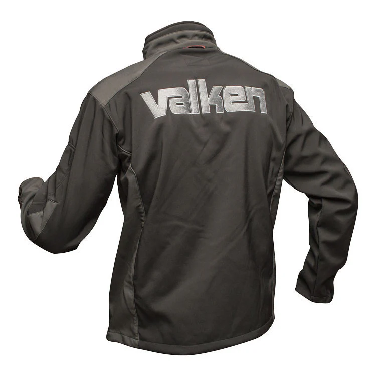 Jacket - Valken Ladies - Weatherproof Softshell - Black/Charcoal - Image 2