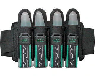 JT Paintball Race 4 Pod Harness - Birthstone - Emerald