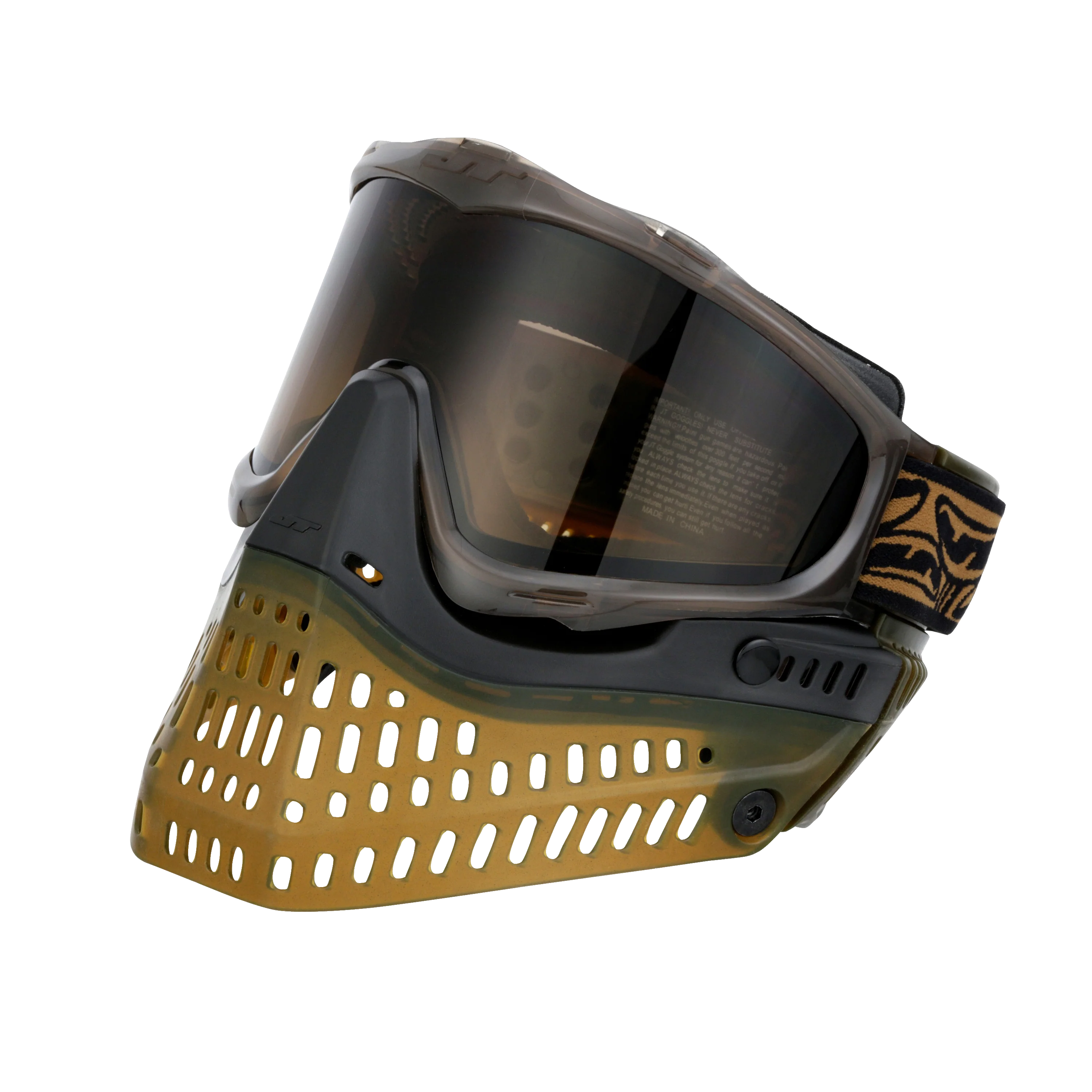 JT Proflex Paintball Mask - LE ICE Series - Brown - Image 3