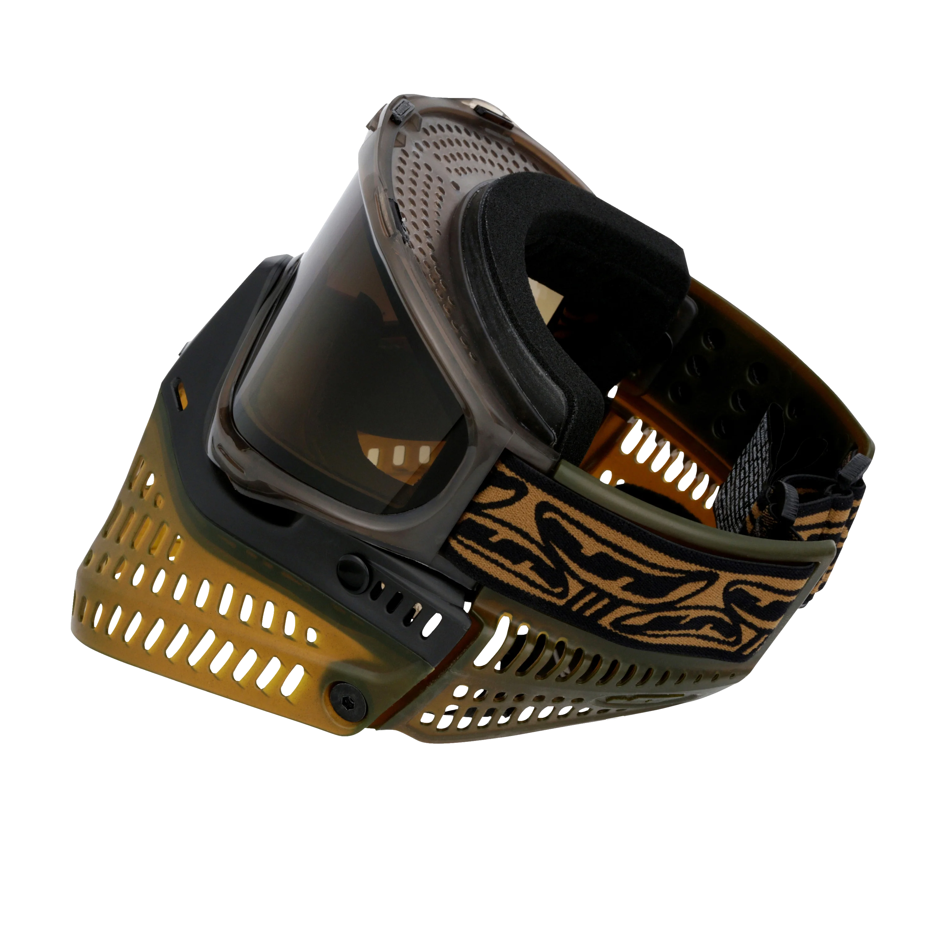 JT Proflex Paintball Mask - LE ICE Series - Brown - Image 4