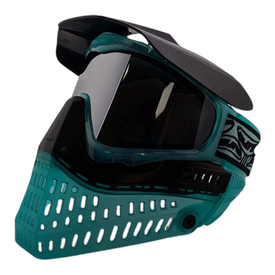JT Proflex Paintball Mask - LE ICE Series - Teal - Image 3