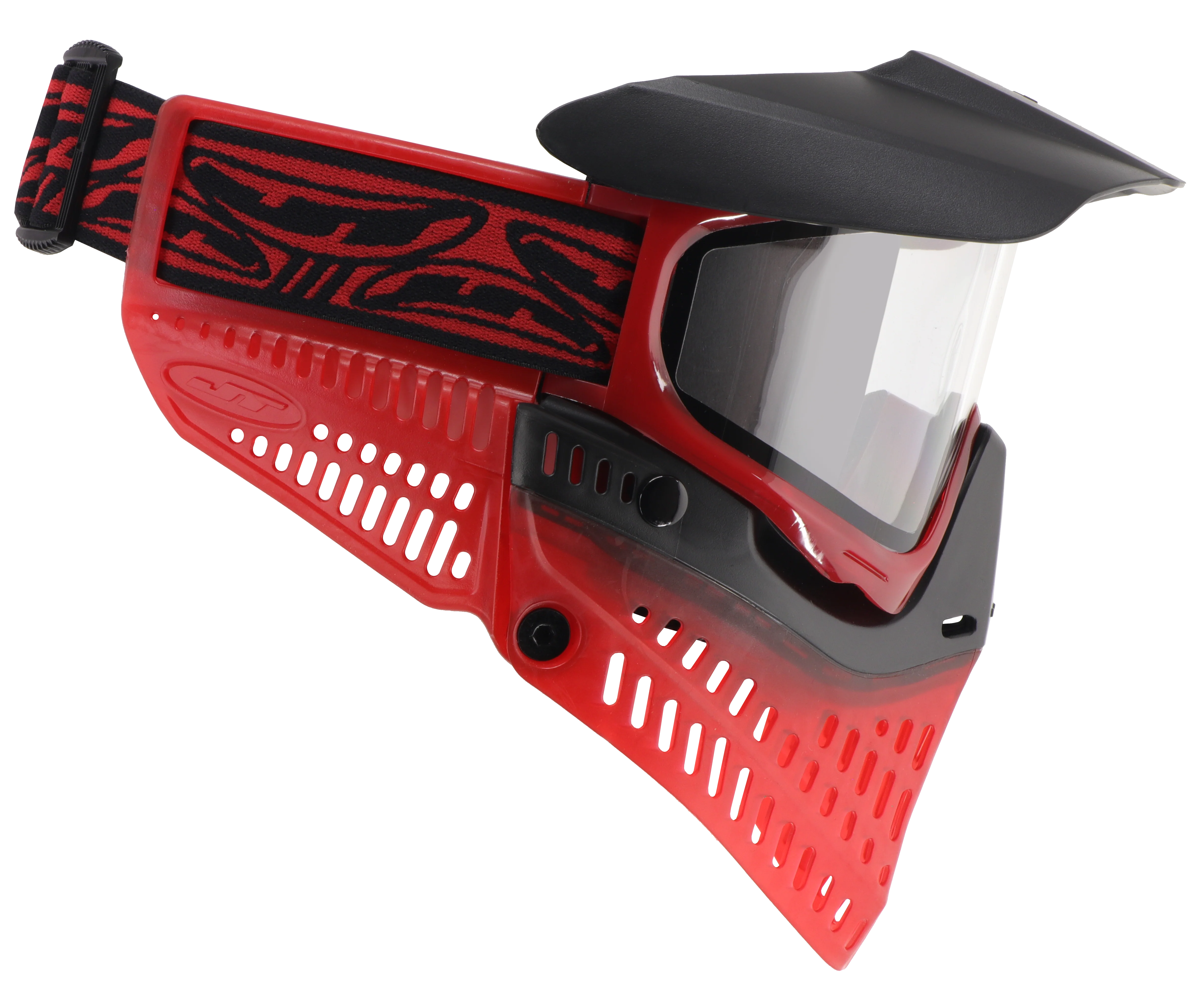 JT Proflex Paintball Mask - LE Translucent Ice Red - Image 4