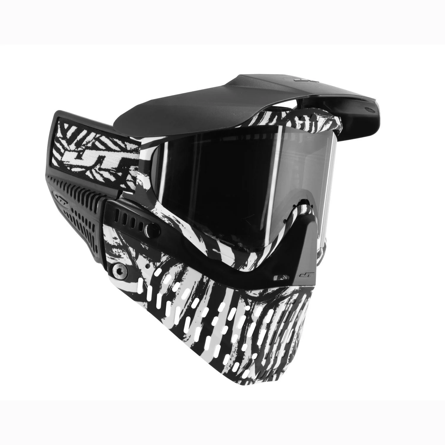 JT Proflex Paintball Mask - LE Zebra w/ Clear & Smoke Lens - Image 10