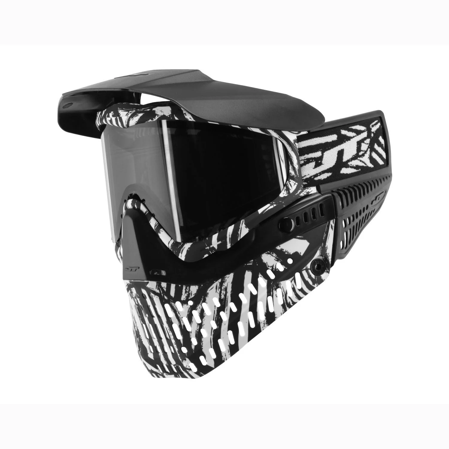 JT Proflex Paintball Mask - LE Zebra w/ Clear & Smoke Lens - Image 9