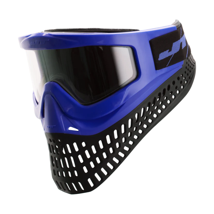 JT Proflex X Thermal Paintball Mask - Blue Nose w/ Quick Change System - Image 2