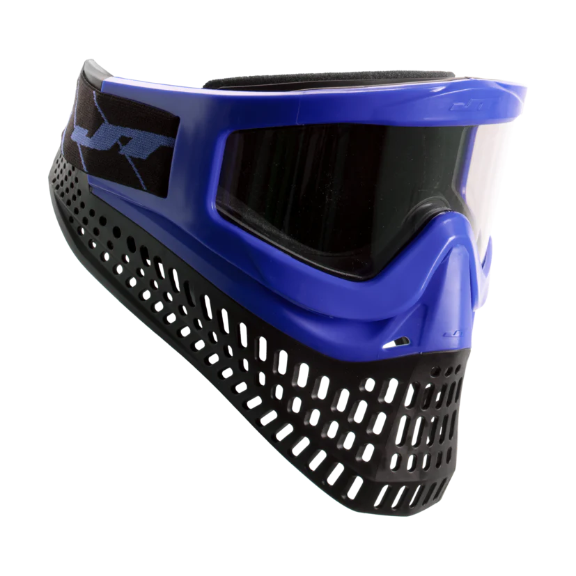 JT Proflex X Thermal Paintball Mask - Blue Nose w/ Quick Change System - Image 4