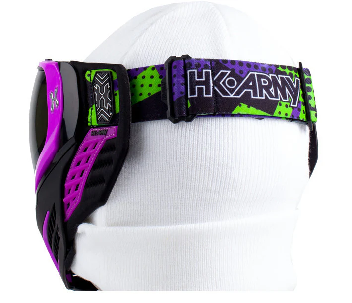 KLR Goggle Argon (Black/Purple - Cobalt Lens) - Image 2