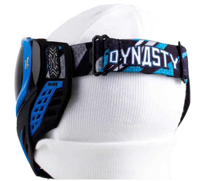 KLR Goggle Dynasty (Black/Blue - Cobalt Lens) - Image 2