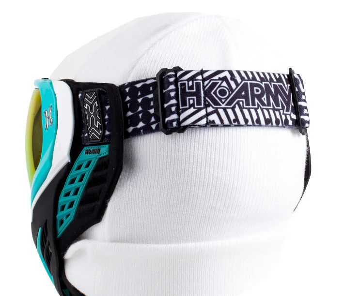 KLR Goggle Mist (White/Teal - Fusion Lens) - Image 3