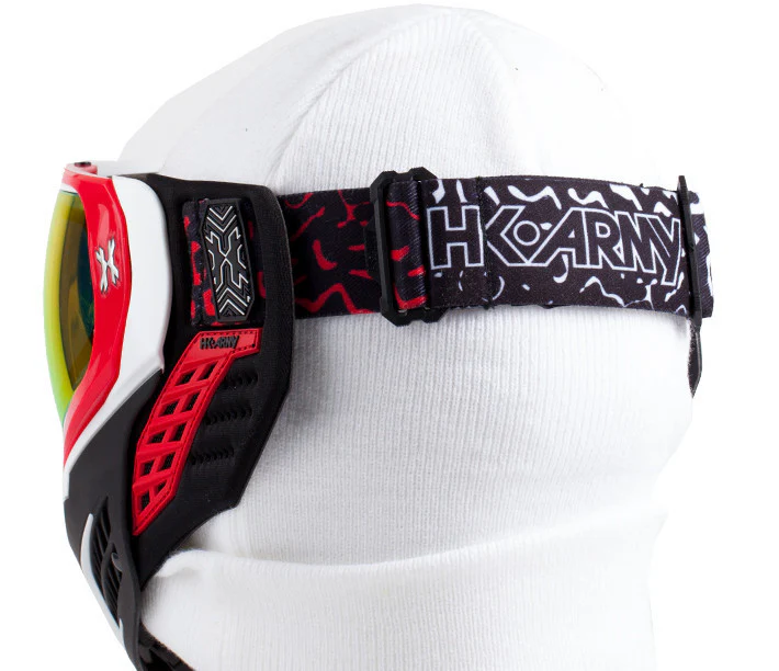KLR Goggle Scorch (White/Red - Fusion Lens) - Image 2
