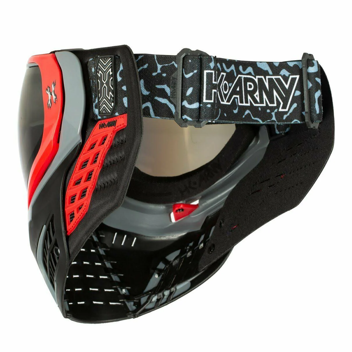 KLR Goggle Sonic Red - Grey/Red - Image 2