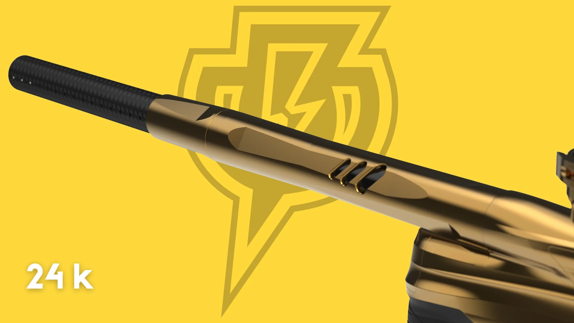 MacDev Cyborg X Paintball Marker - 24K (Gloss Gold) *PRE-ORDER* - Image 3