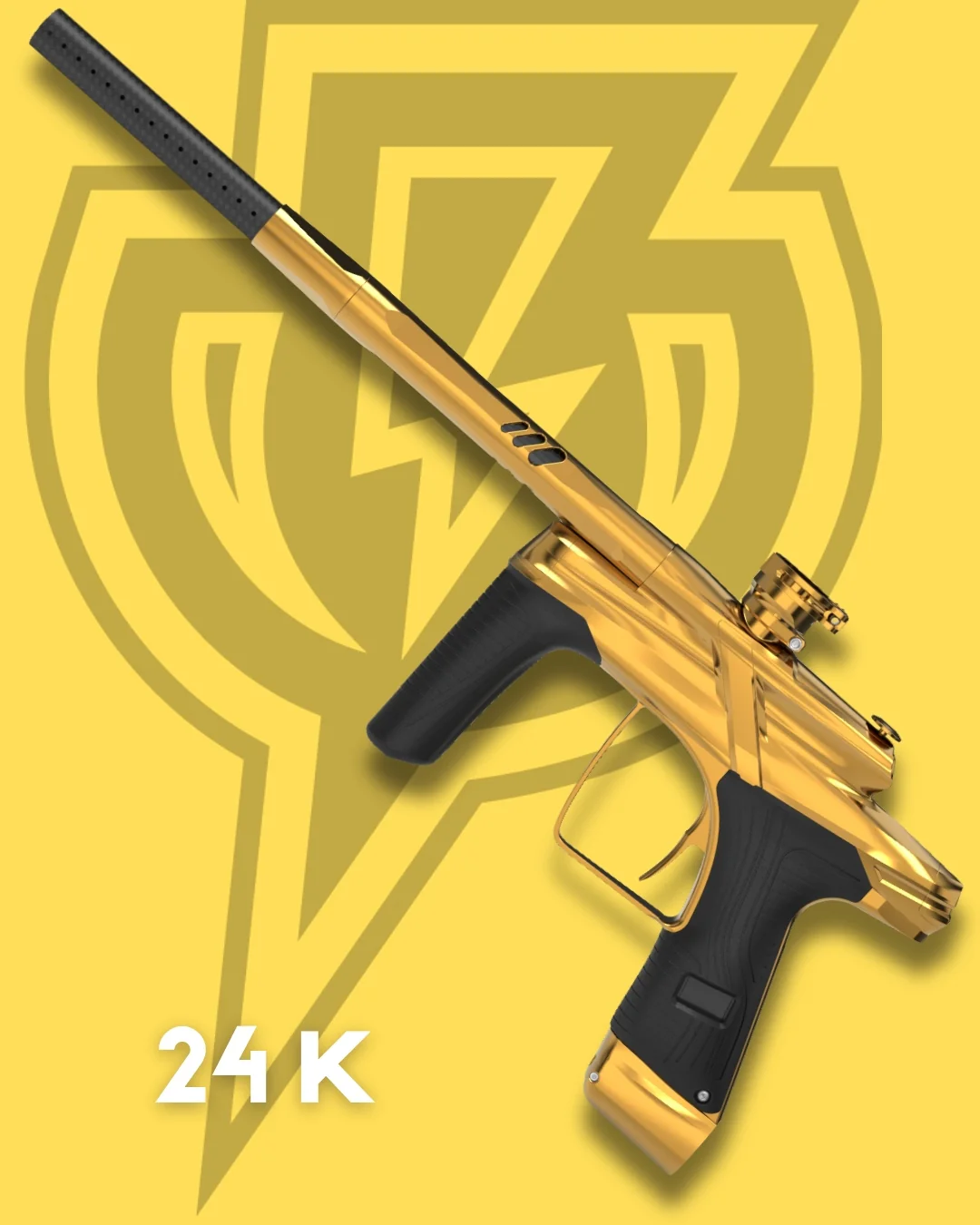 MacDev Cyborg X Paintball Marker - 24K (Gloss Gold) *PRE-ORDER* - Image 5