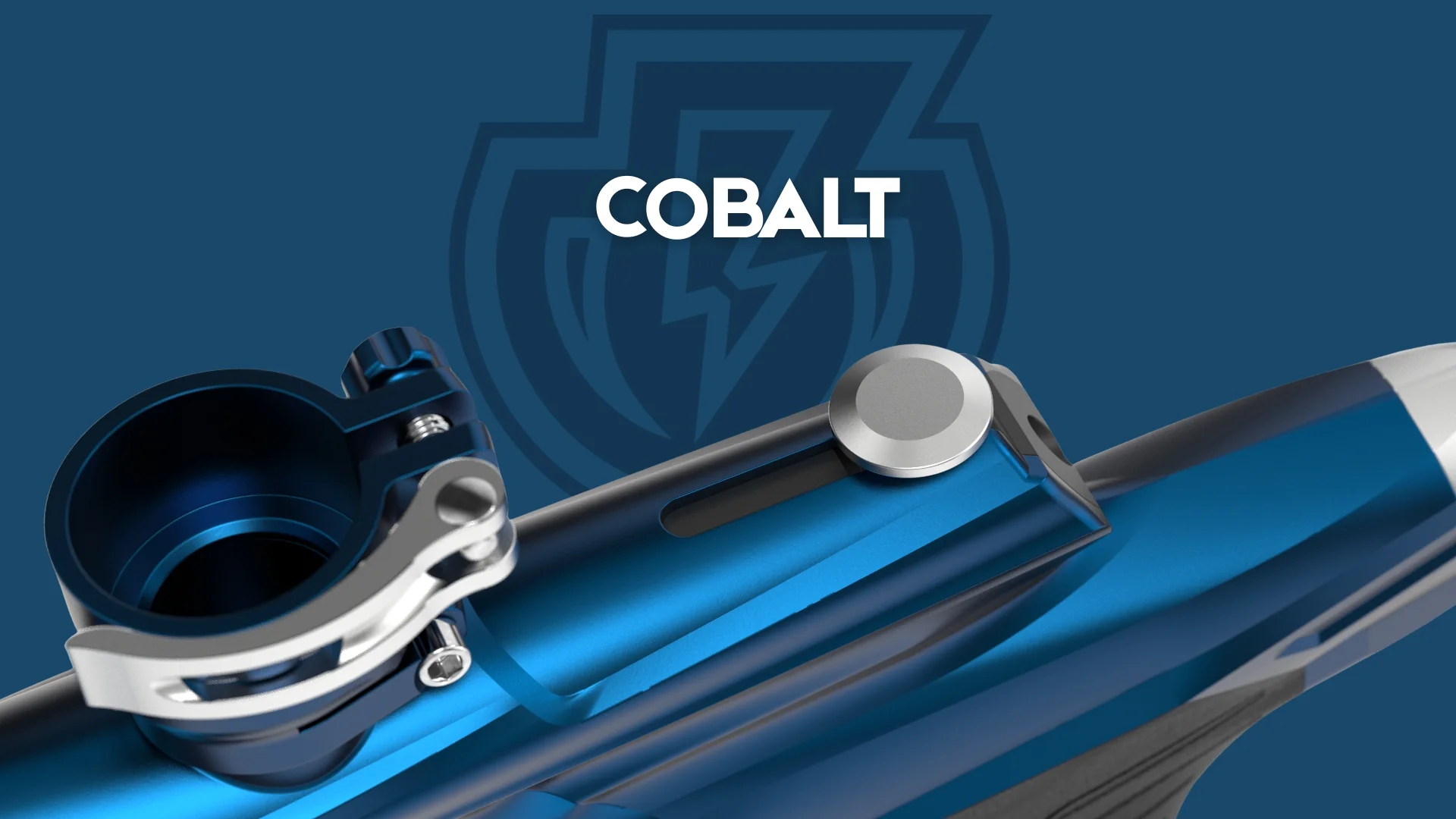 MacDev Cyborg X Paintball Marker - Cobalt (Dust Blue/Silver) *PRE-ORDER* - Image 4