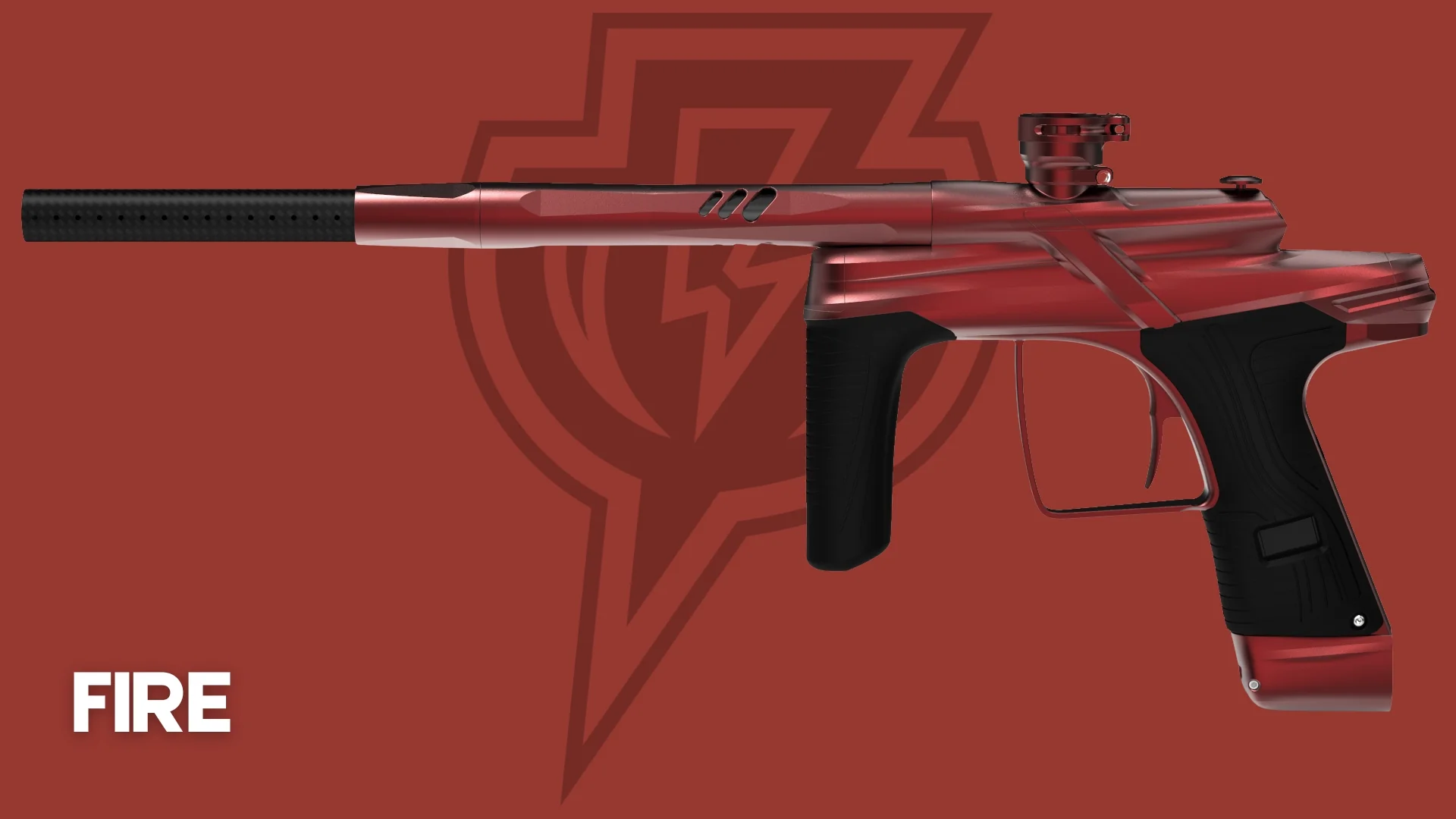 MacDev Cyborg X Paintball Marker - Fire (Dust Red) *PRE-ORDER*