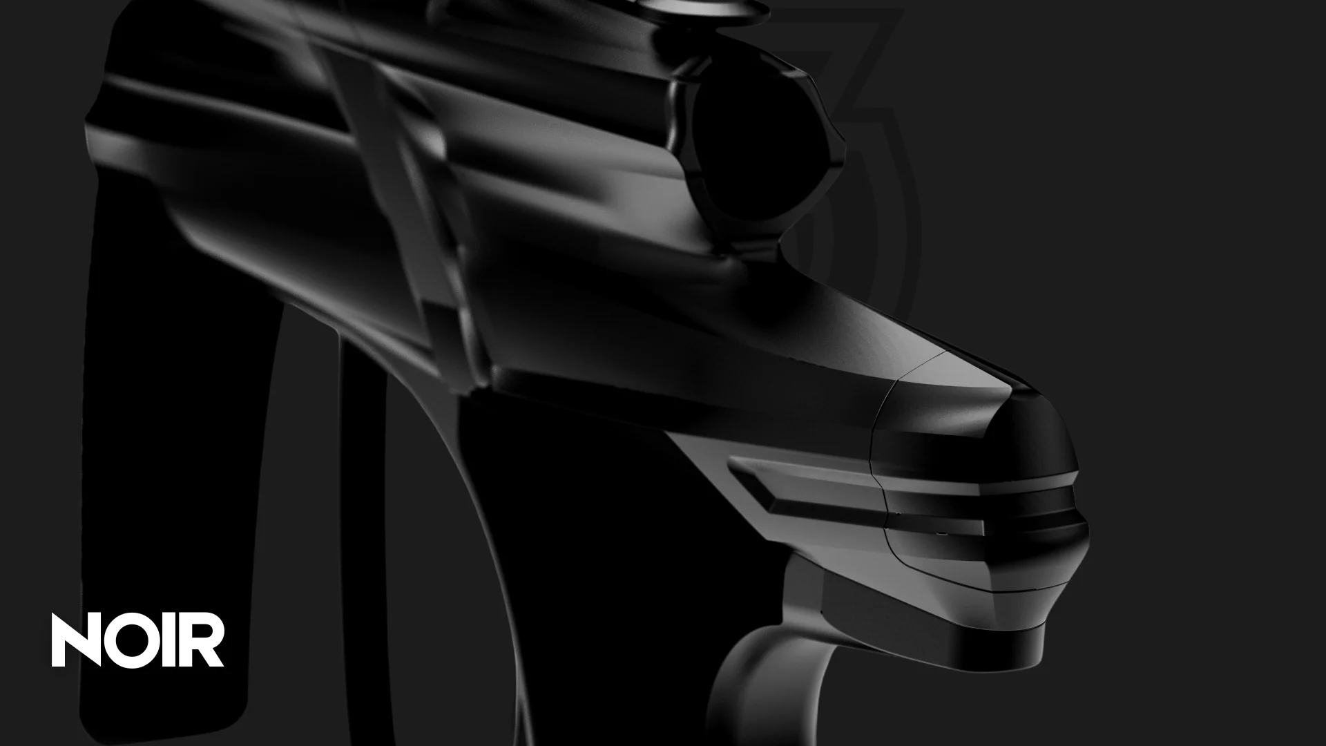 MacDev Cyborg X Paintball Marker - Noir (Gloss Black) *PRE-ORDER* - Image 2