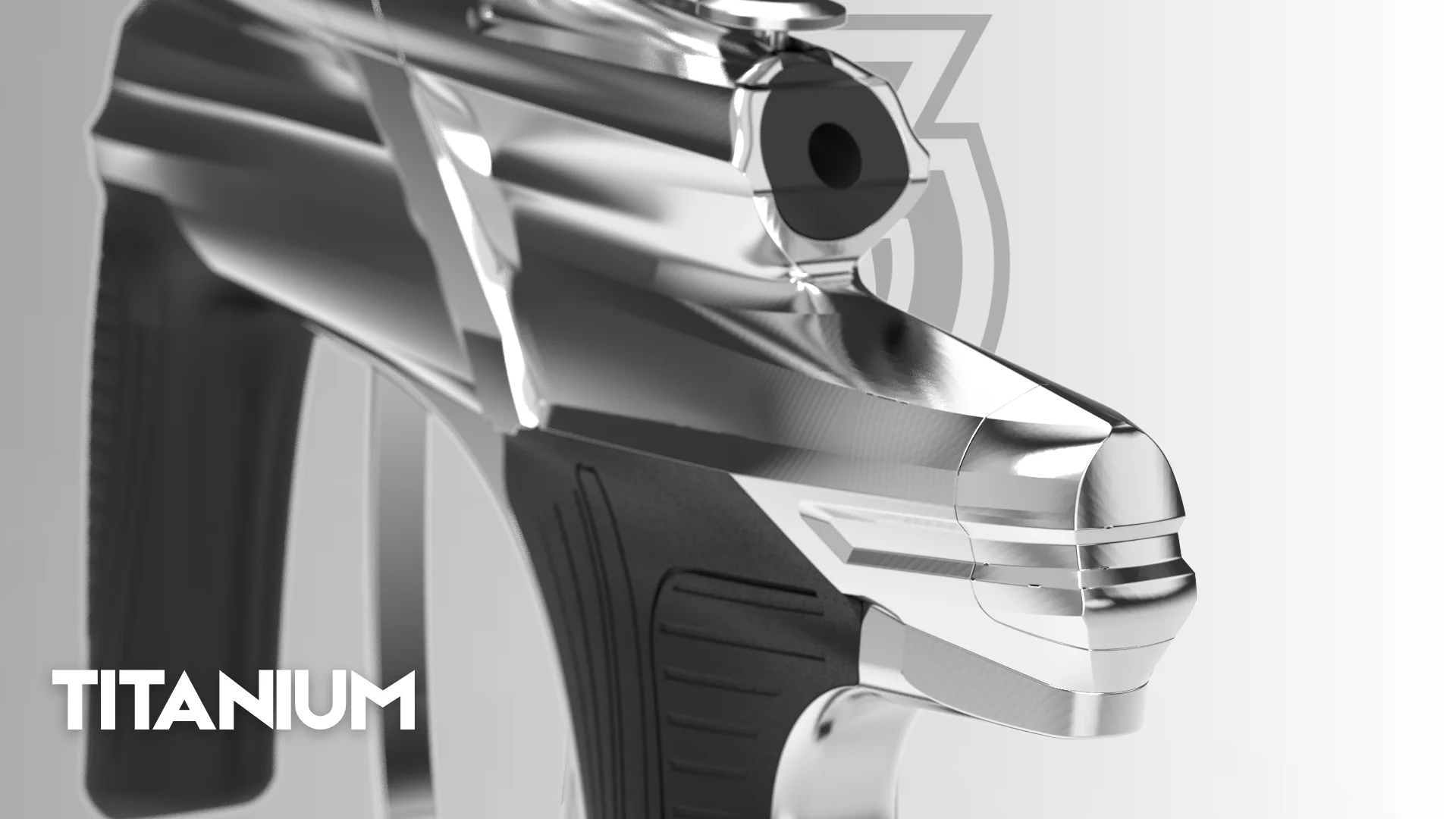 MacDev Cyborg X Paintball Marker - Titanium (Gloss Silver) *PRE-ORDER* - Image 2