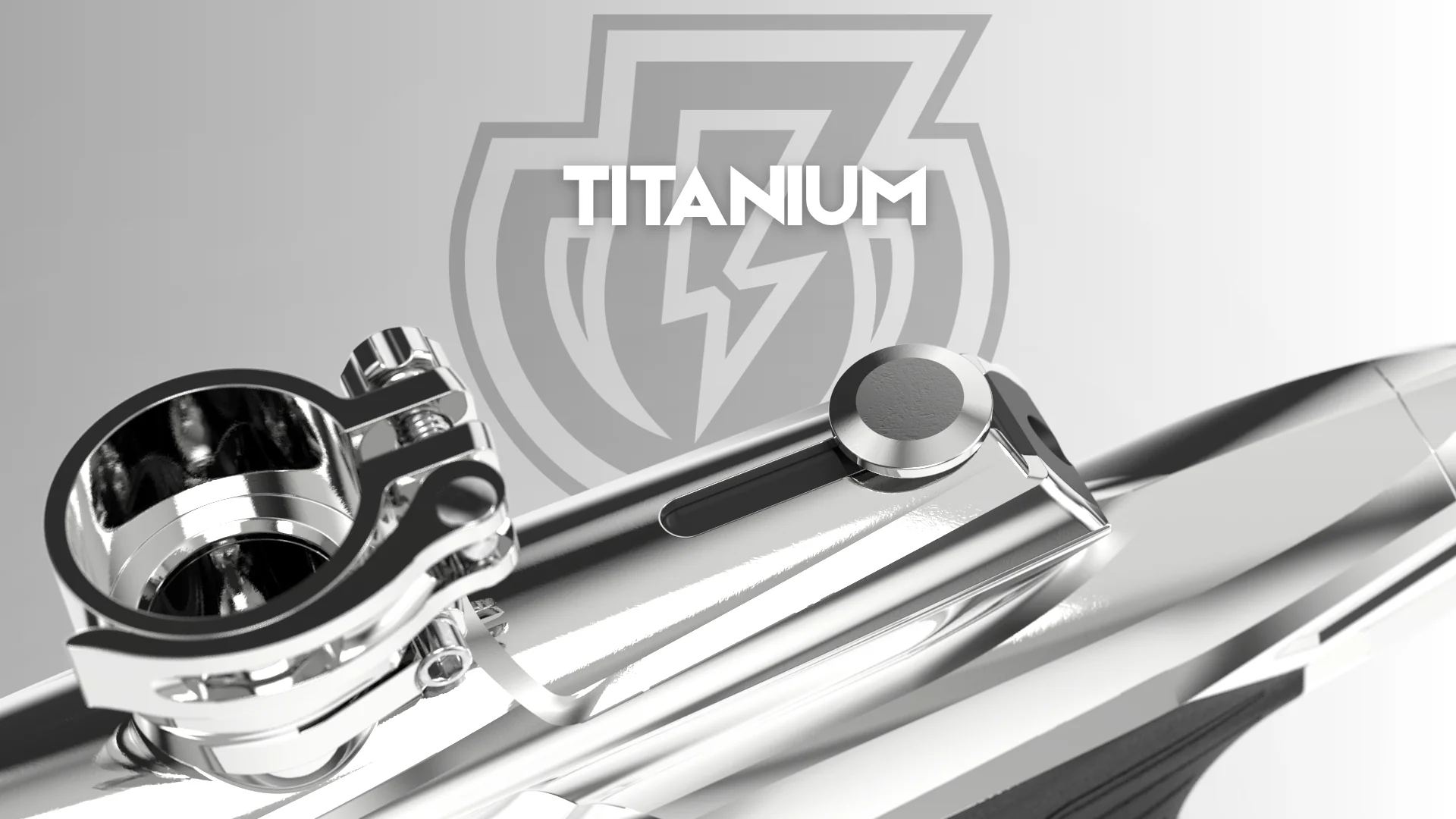 MacDev Cyborg X Paintball Marker - Titanium (Gloss Silver) *PRE-ORDER* - Image 4