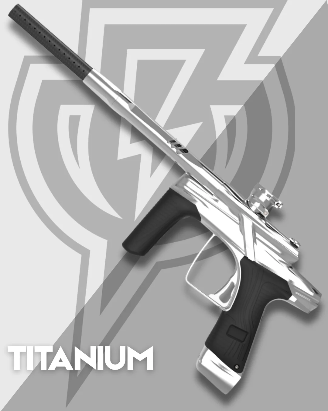 MacDev Cyborg X Paintball Marker - Titanium (Gloss Silver) *PRE-ORDER* - Image 5