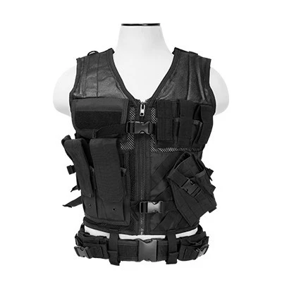 NCStar Tactical Vest - Black - 2XL - Image 2