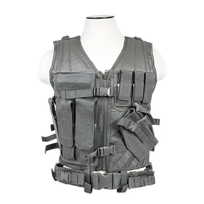 NCStar Tactical Vest - Urban Grey - Image 3