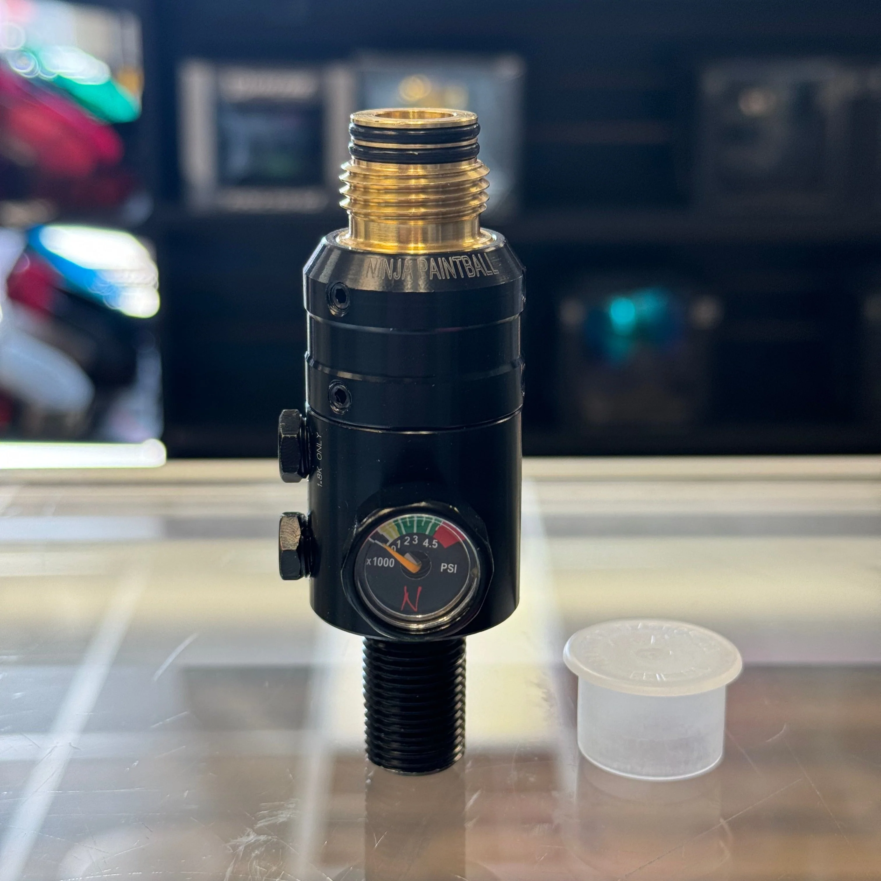 Ninja ProV3 4500 PSI EXT Regulator - Brass Bonnet - Image 2
