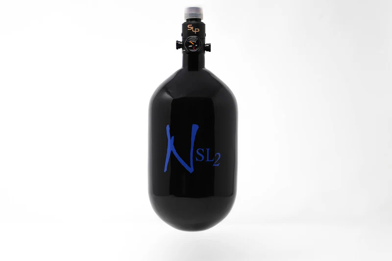 Ninja SL2 68/4500 Carbon Fiber Paintball Tank - Black/Blue - Image 4