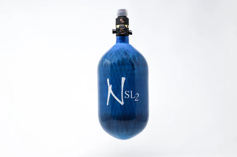 Ninja SL2 68/4500 Carbon Fiber Paintball Tank - Blue - Image 4