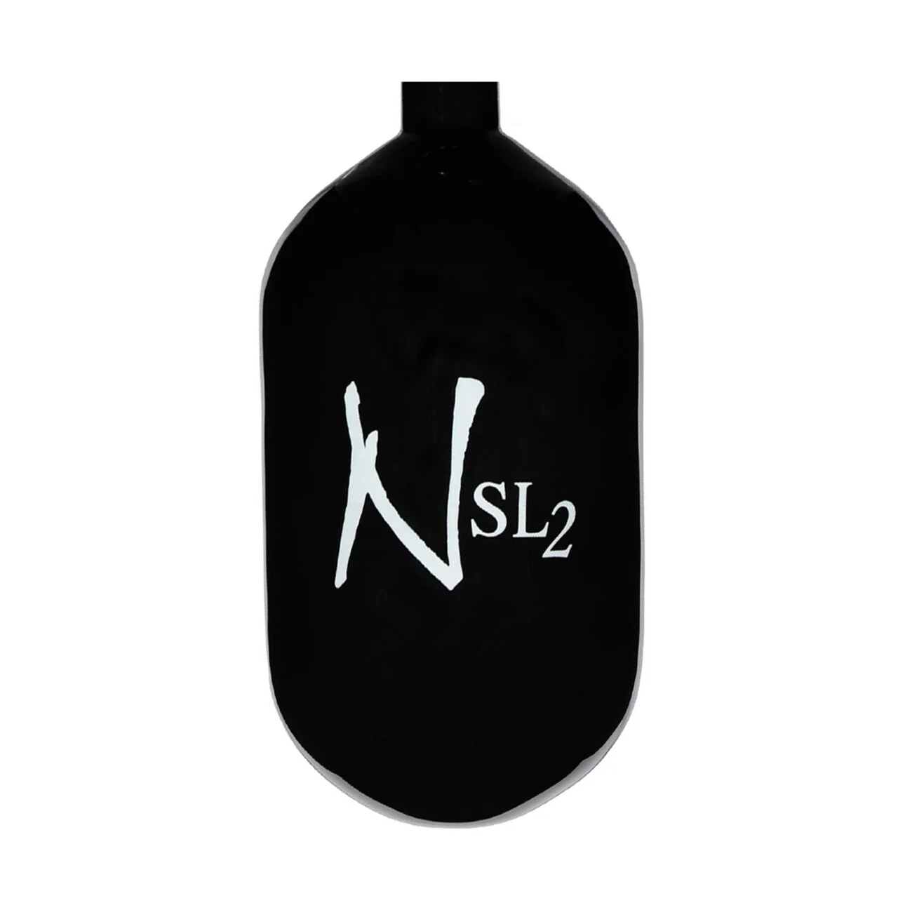 Ninja SL2 68/4500 Carbon Fiber Paintball Tank BOTTLE ONLY - Black/White - Image 2