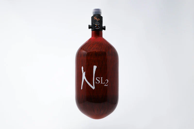 Ninja SL2 68/4500 Carbon Fiber Paintball Tank - Red - Image 3