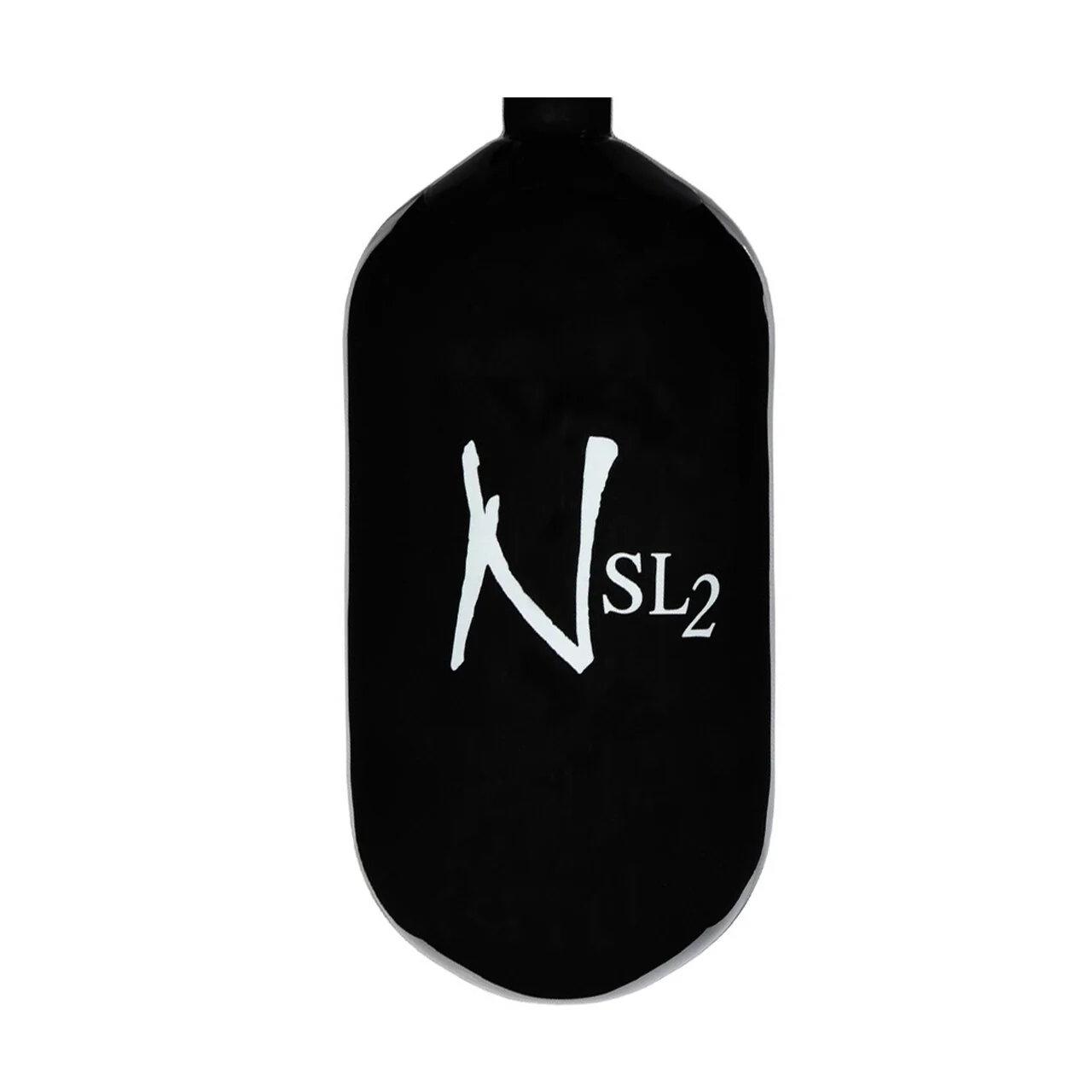 Ninja SL2 77/4500 Paintball Tank BOTTLE ONLY - Black/White - Image 2