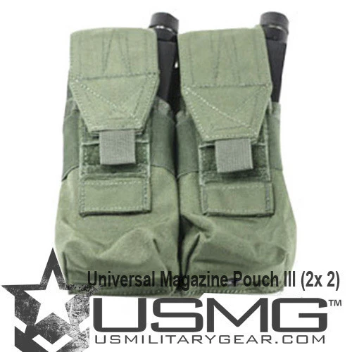 OLIVE DRAB Double Universal Magazine Pouch