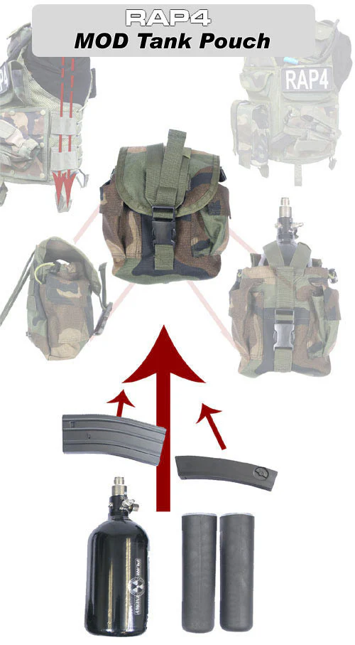 OLIVE DRAB Small Tank Pouch - Image 3